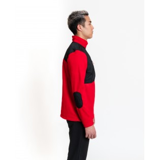 Luo Camp Half-Zip Fleece 01 - Red/Black