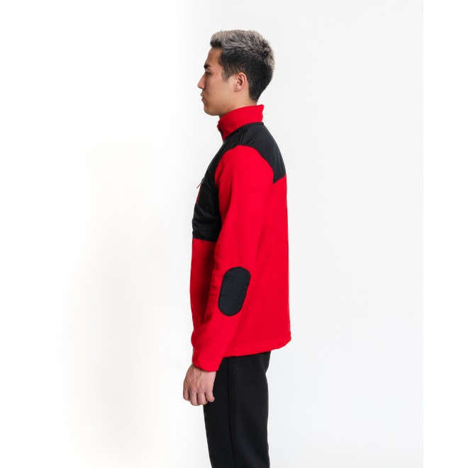 Luo Camp Half-Zip Fleece 01 - Red/Black