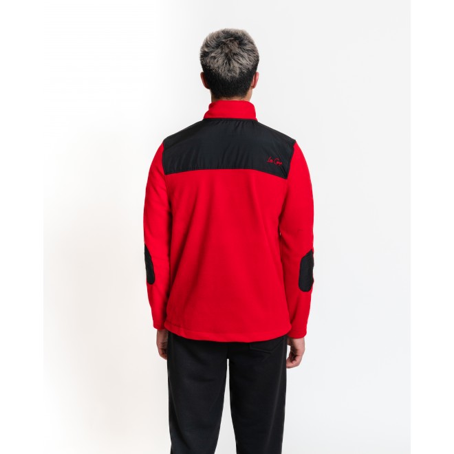 Luo Camp Half-Zip Fleece 01 - Red/Black