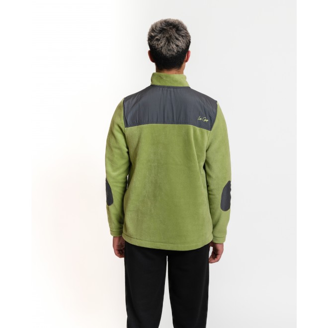 Luo Camp  Half-Zip Fleece 02 - Green/Anthracite