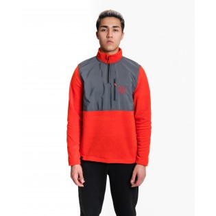 Luo Camp Half-Zip Fleece 03 - Orange/Anthracite