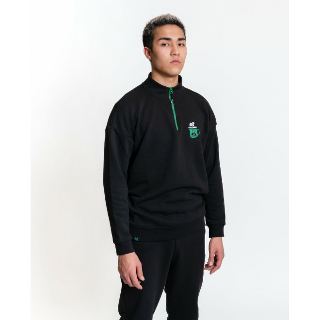 Luo Camp  Sweatshirt 01 - Black